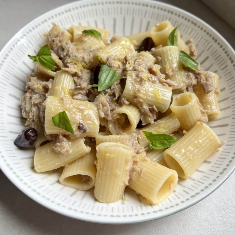 Pasta al tonno e olive step4