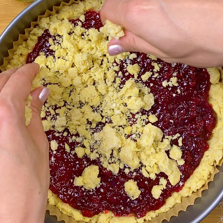 Sbriciolata alla marmellata step4
