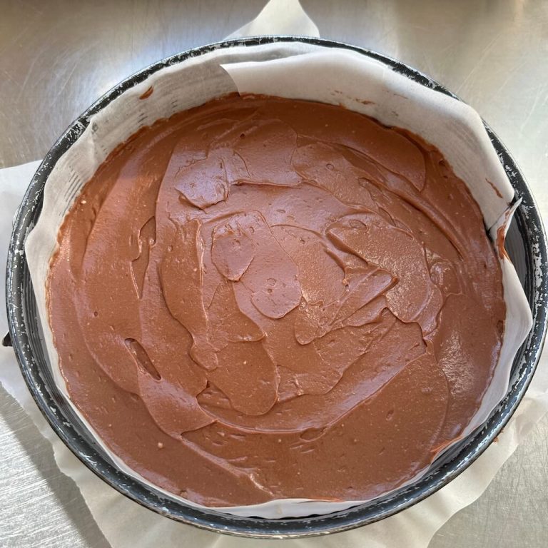 Crostata Sacher senza cottura step8
