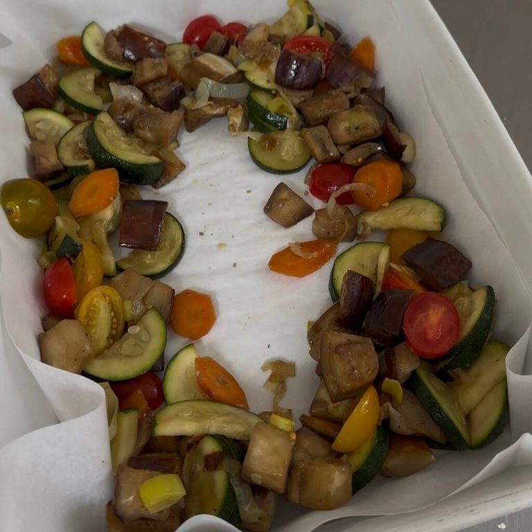 Feta gratinata con verdure step2