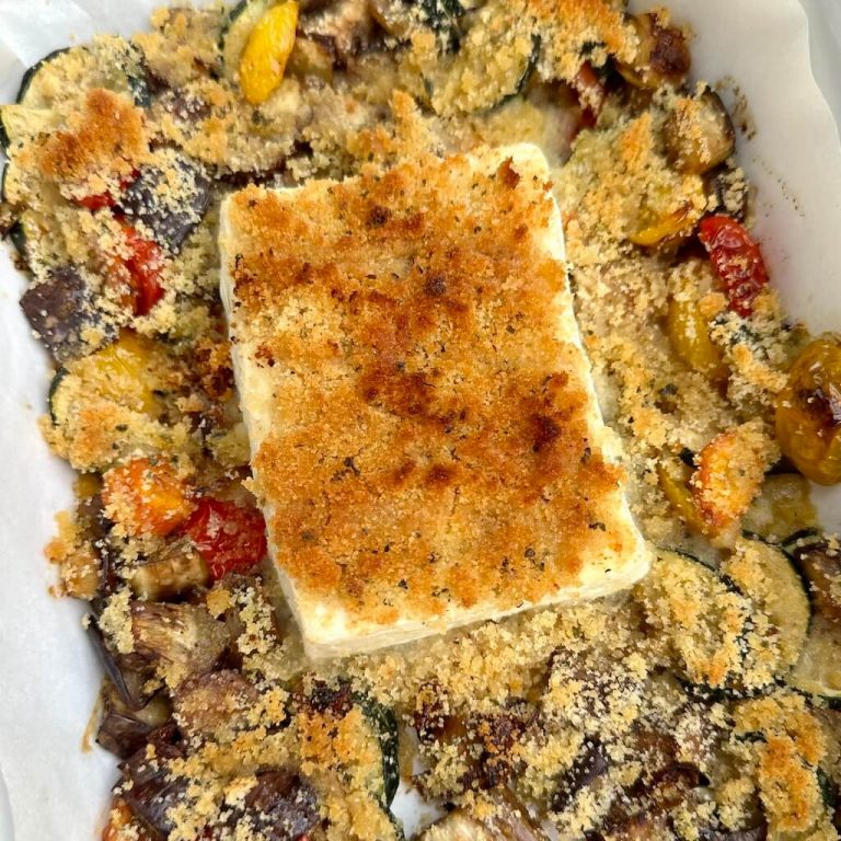Feta gratinata con verdure step5