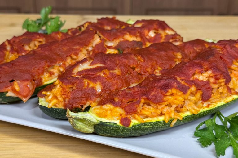 Zucchine ripiene di riso: il secondo che mette d’accordo tutti
