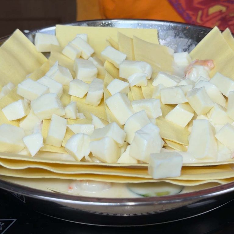 Lasagne in padella step4