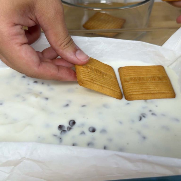 Biscotto gelato step3