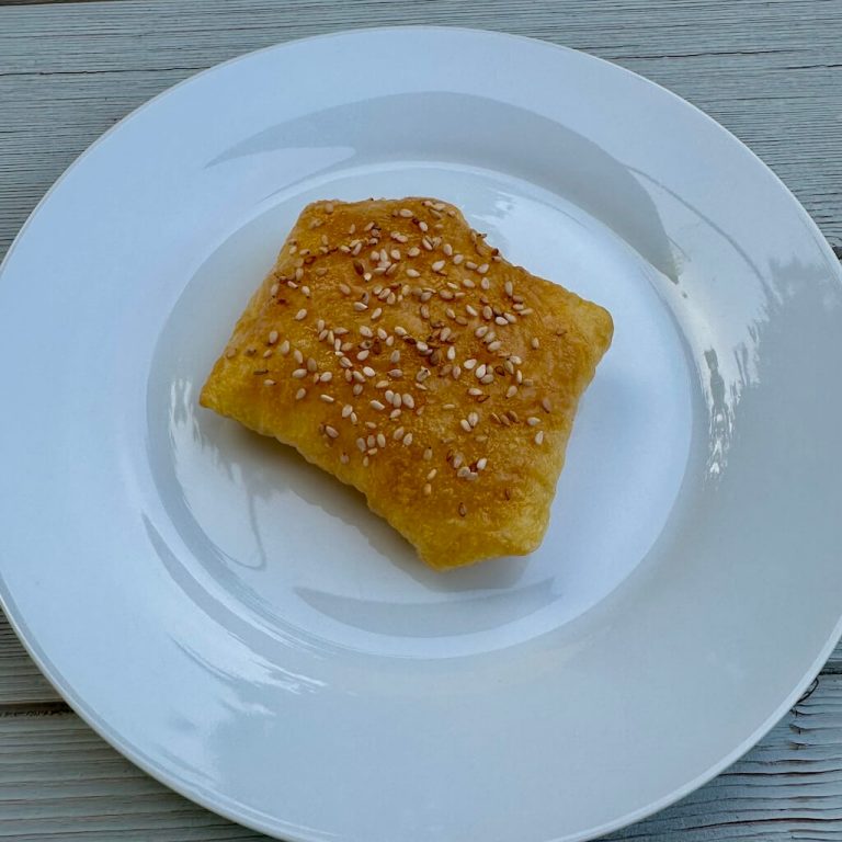Panini di fogli di riso step5