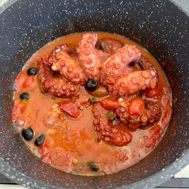 Polpo alla Luciana step5