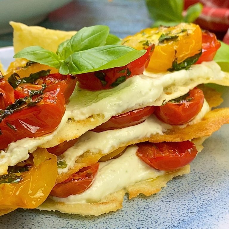 Millefoglie di pane carasau step4
