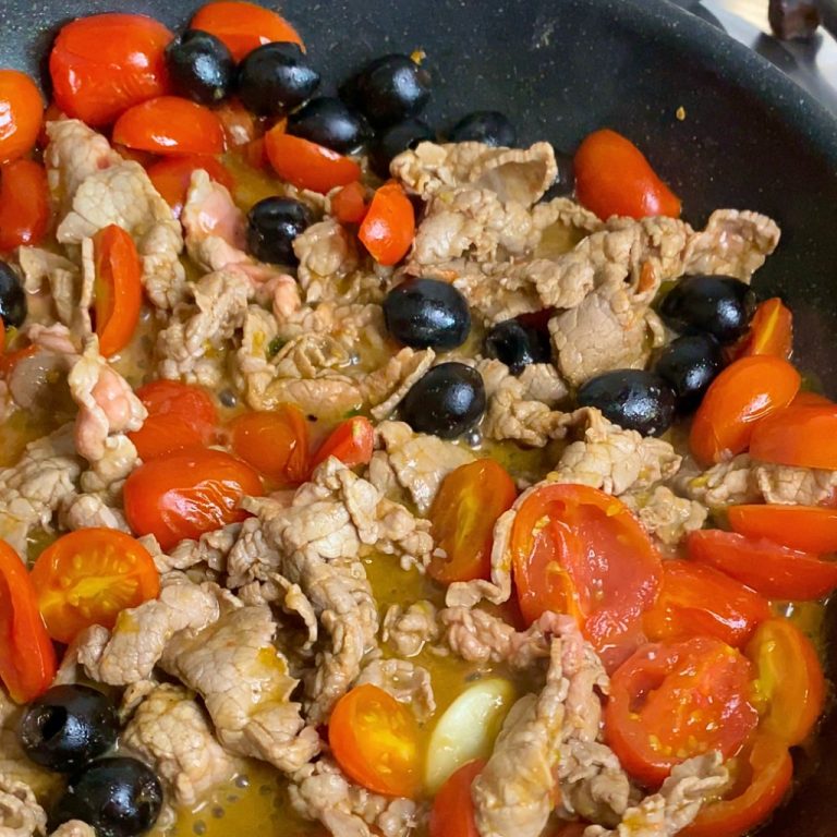 Straccetti alla mediterranea step3
