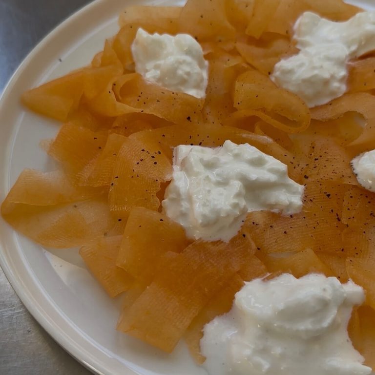 Carpaccio di melone step3