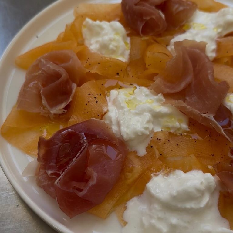 Carpaccio di melone step4