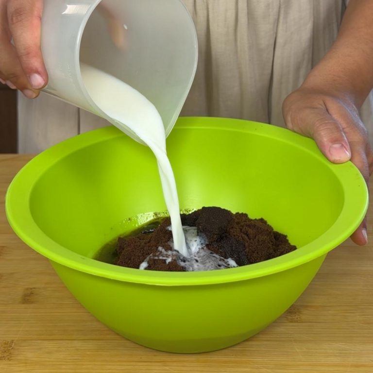 Rotolo al cioccolato senza cottura step1