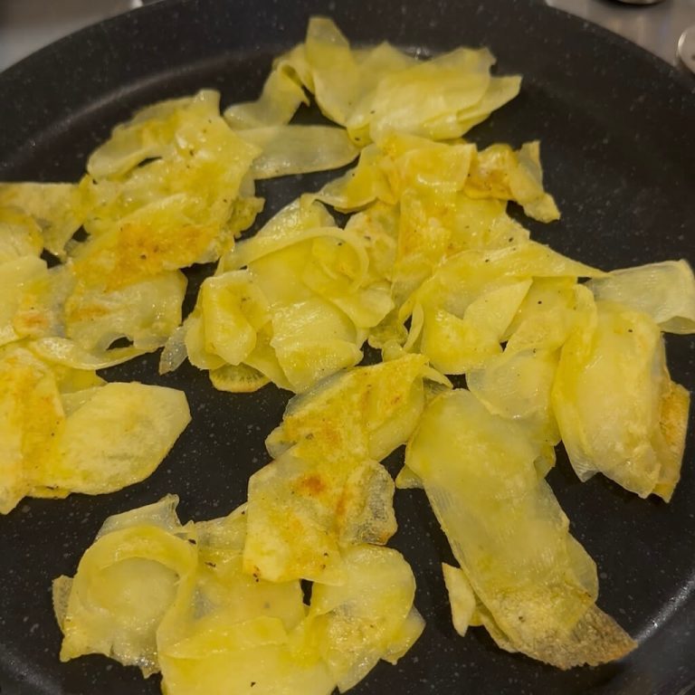 Omelette di patate croccante step4