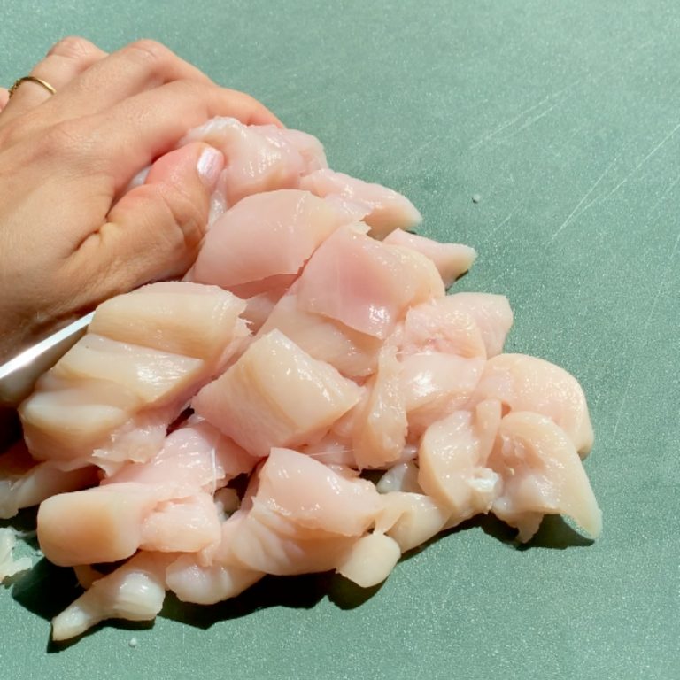 Straccetti di pollo al limone step1