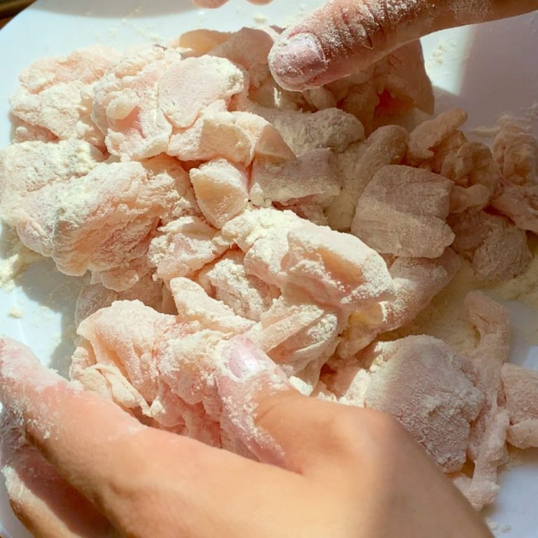Straccetti di pollo al limone step2