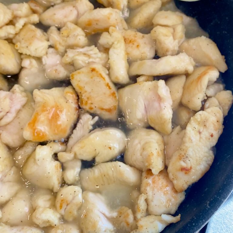 Straccetti di pollo al limone step3