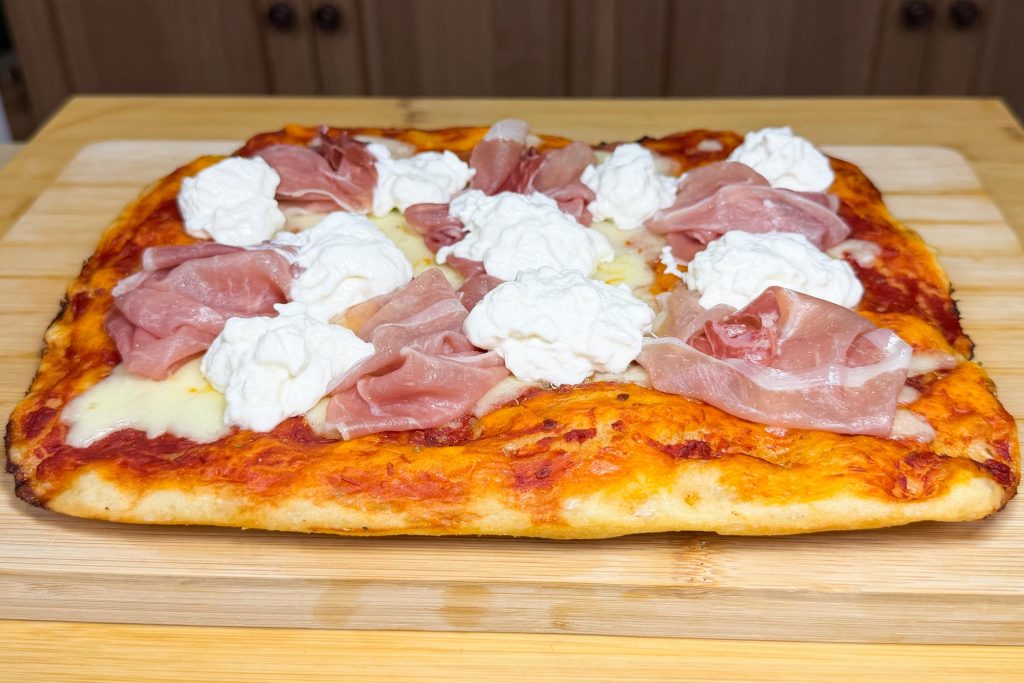 Pizza in teglia