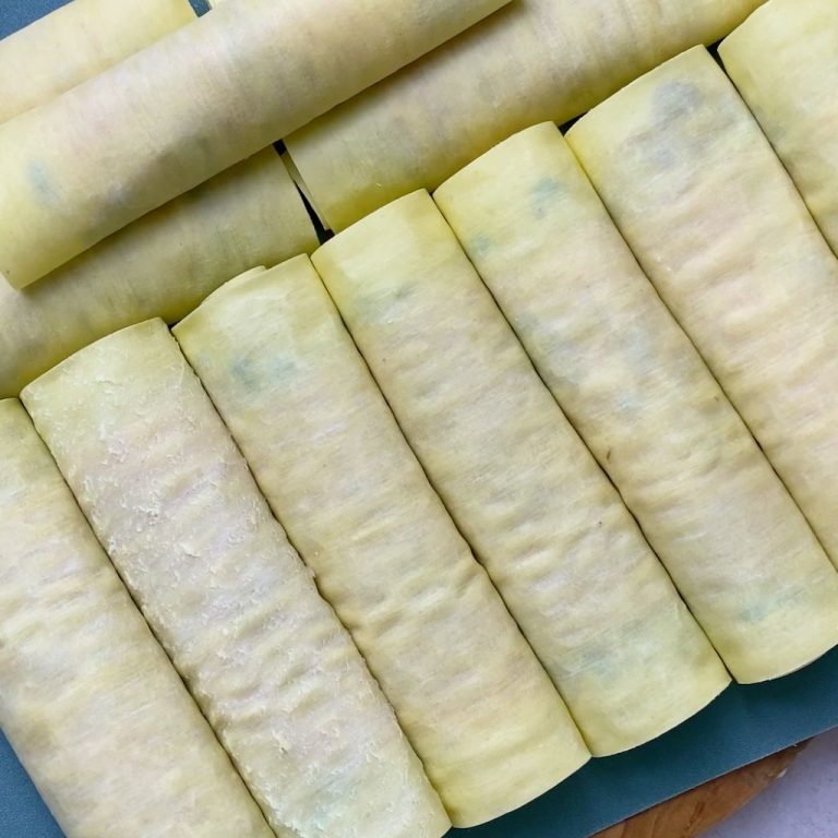 Cannelloni arrotolati alla boscaiola step4