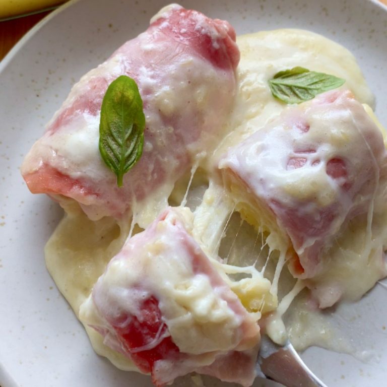 Involtini di prosciutto cotto e patate step5