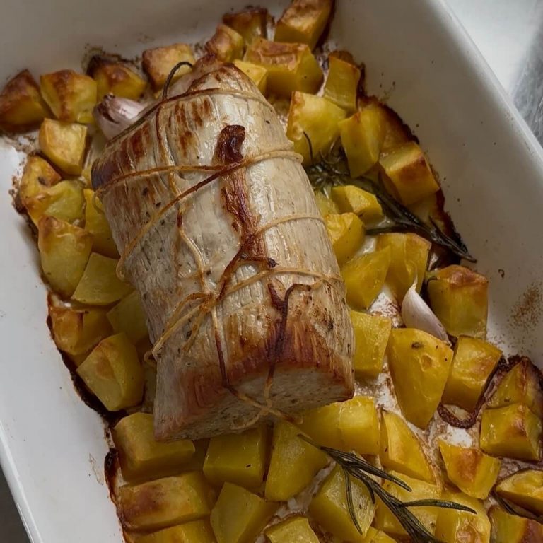 Arrosto di vitello con patate step 8