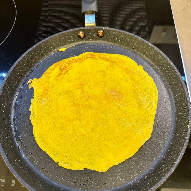 Crepes di zucca step 4