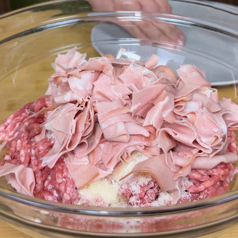Polpette di carne al vino step 1