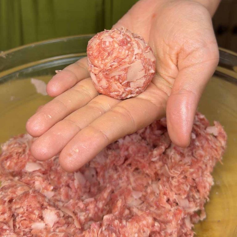 Polpette di carne al vino step 2