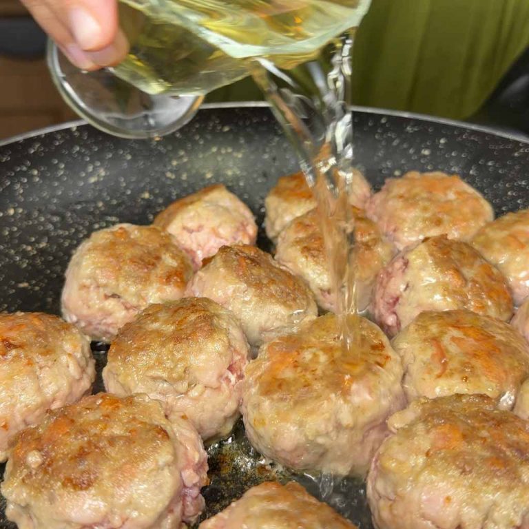 Polpette di carne al vino step 5