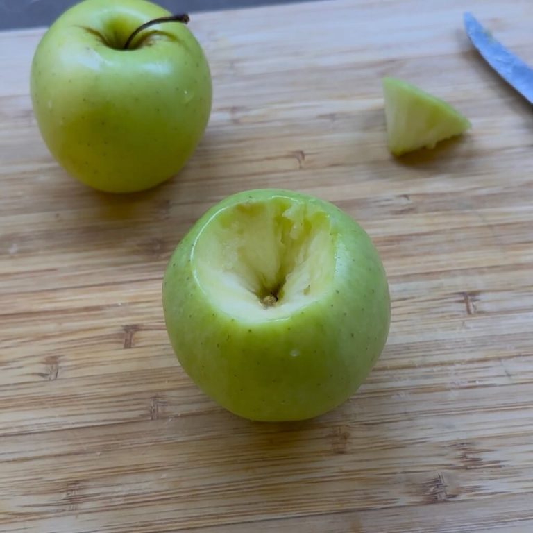 Mele ripiene sfogliate step1