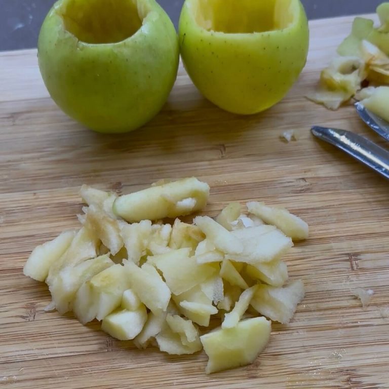 Mele ripiene sfogliate step 2