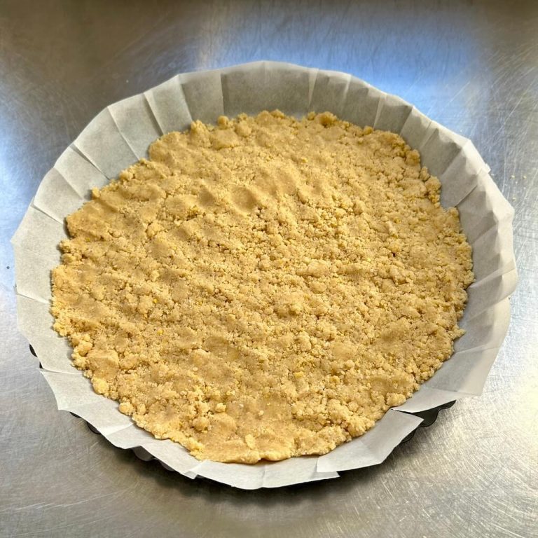 Sbriciolata pere e cioccolato step 4