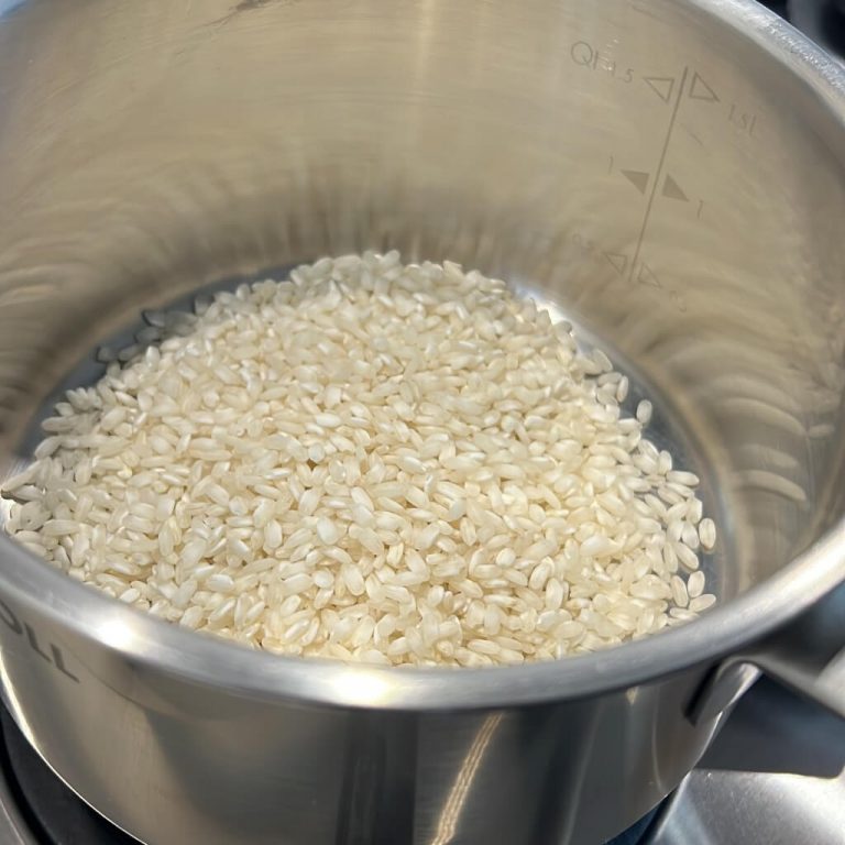 Risotto al datterino giallo step 2