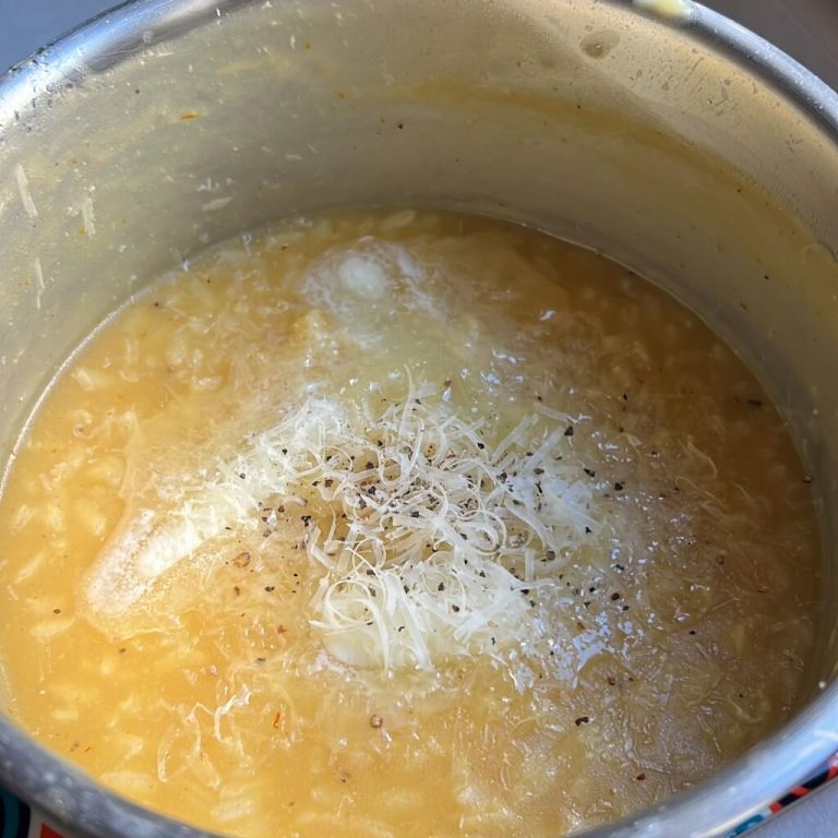 Risotto al datterino giallo step 3