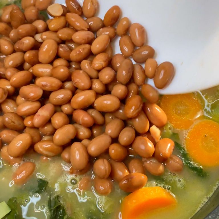 Zuppa frantoiana step4